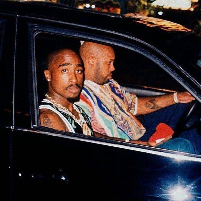 2Pac and Suge Knight