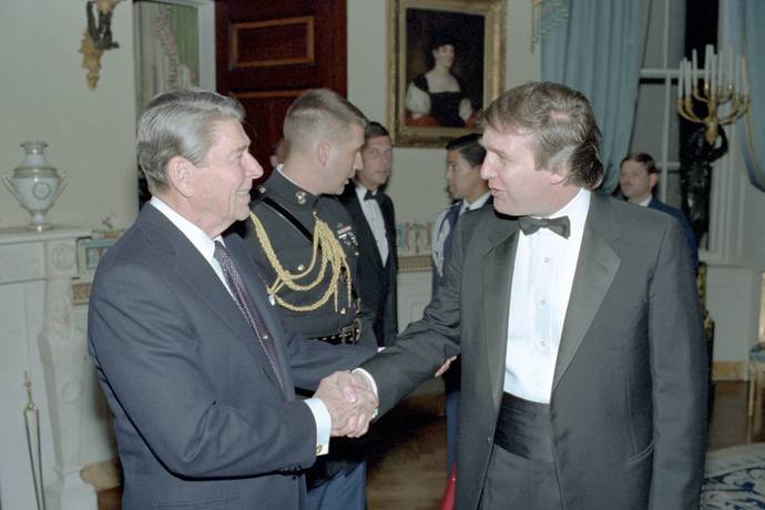 Trump stole the "MAGA" slogan from Ronald Reagan; Is stealing & committing crimes simply a part of Trump's family culture & heritage?