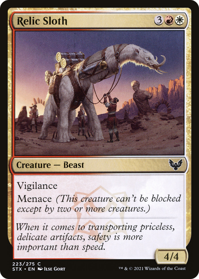 Relic Sloth: Have you ever Drafted a more powerful Creature in Rochester Draft?