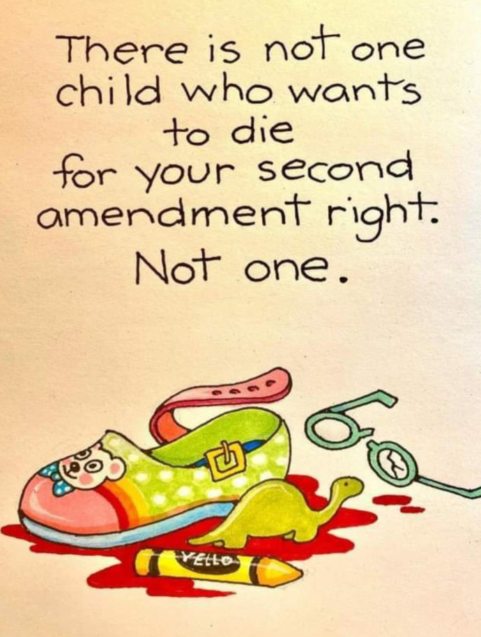 Arent you tired of all of the thoughts and prayers with no political action?