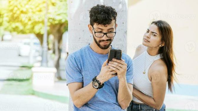 Should I trust my intuition if it's telling me he's talking to another woman?