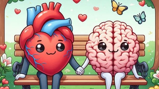 Should a heart be able to date a brain or should it date another heart?