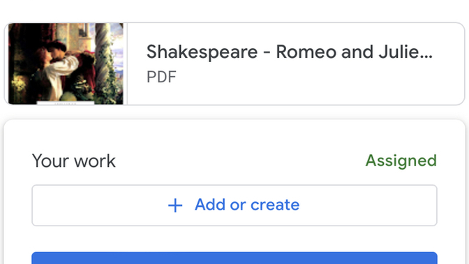 What's my teacher asking us to do?