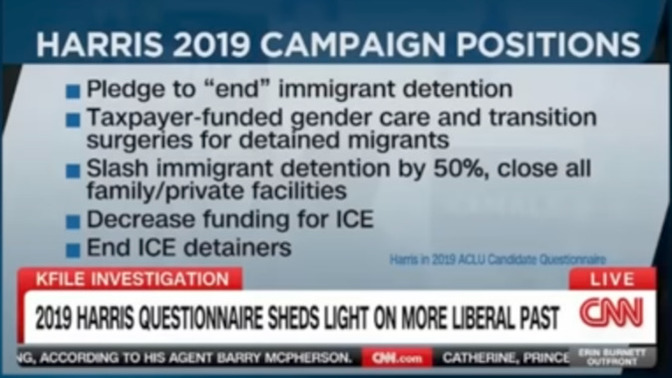 Do you support these positions of Kamala Harris?