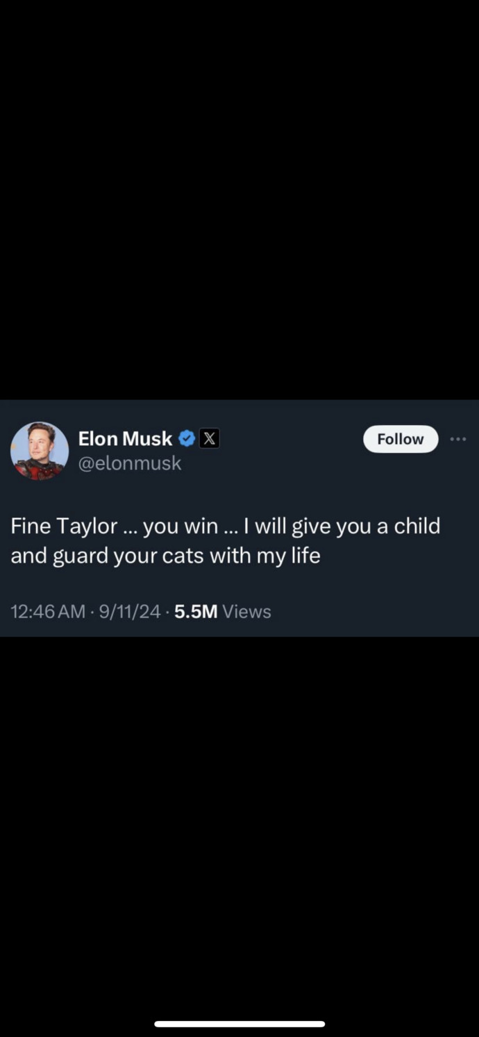 Think Elon is upset here?