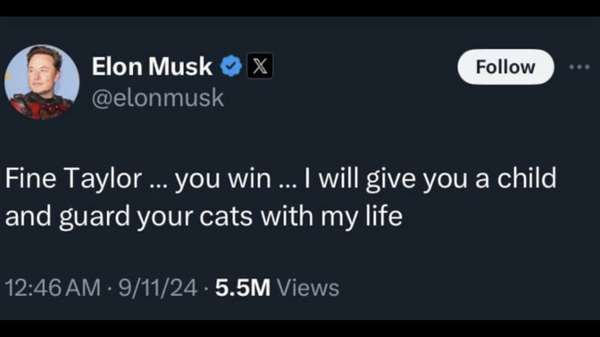Think Elon is upset here?