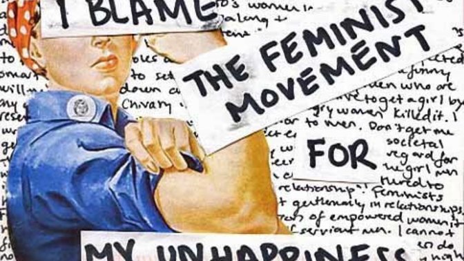 What are some ridiculous things feminism gets blamed for?