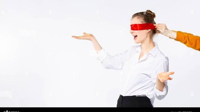 Surprise! Is being blind folded by your date hot?