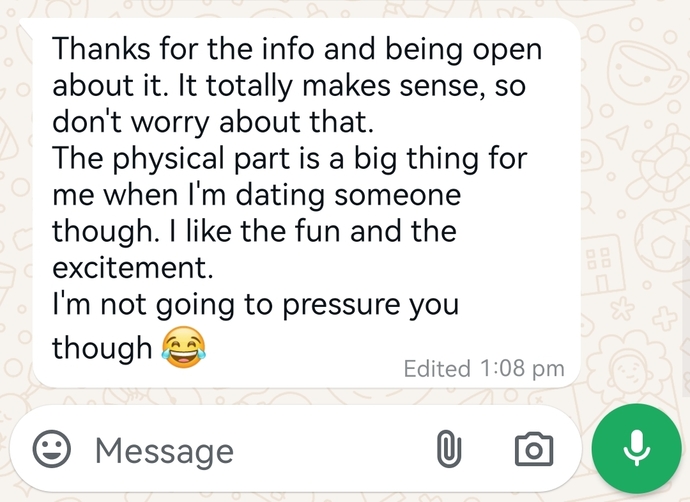 Can men help to understand what this guy means?