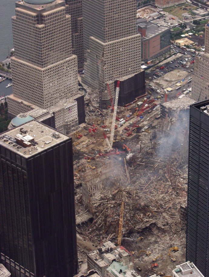 Why is Kamala Harris the only one smiling at the 9/11 memorial?