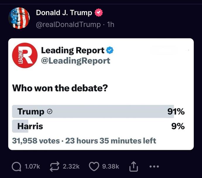 Why are people saying Harris won the ABC debate?