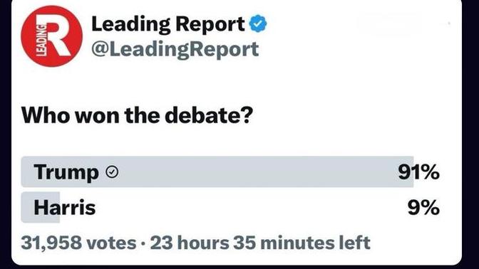 Why are people saying Harris won the ABC debate?