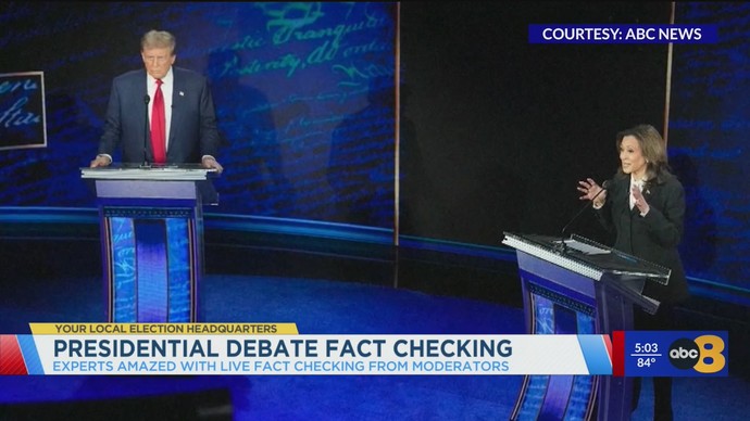 Is ABC News guilty of rigging the Trump vs. Harris debate by fact-checking Trump and not fact-checking Harris or was the debate conducted fairly?