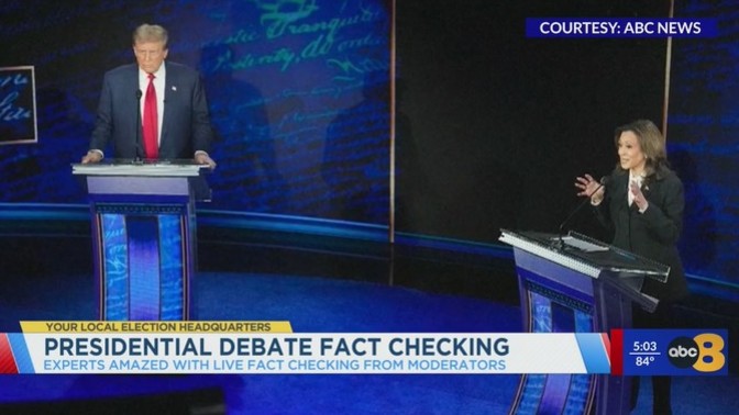 Is ABC News guilty of rigging the Trump vs. Harris debate by fact-checking Trump and not fact-checking Harris or was the debate conducted fairly?