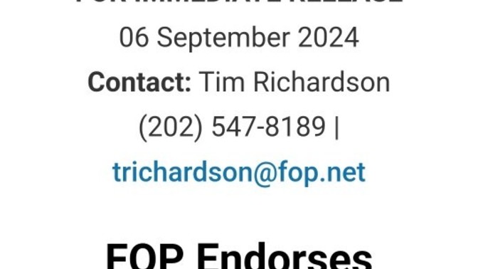 Should the USA national police union of 450,000 officers be endorsing a convicted felon, adjudicated sexual assaulter with more felonies pending?