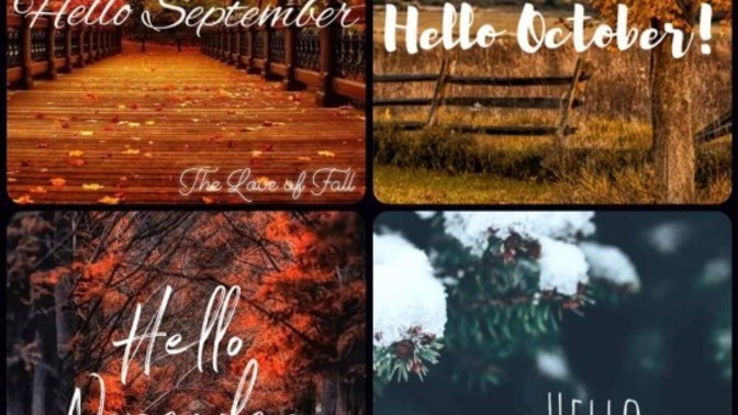 What's your favorite 'Ber' month?