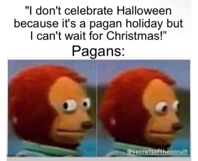Do you think most Christians understand the historical connection between paganism and Christmas?