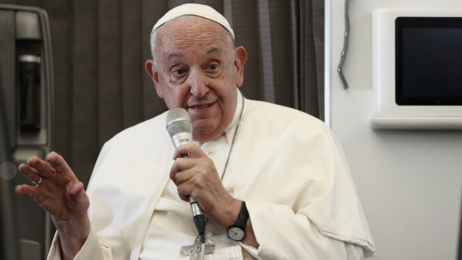 What do you think of the POPE's POLITICAL ADVICE to vote for 'lesser evil'?