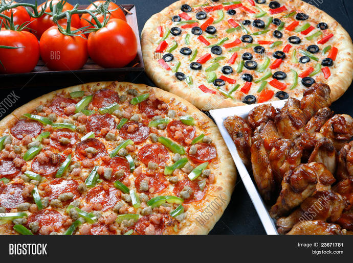 Wings And Pizza