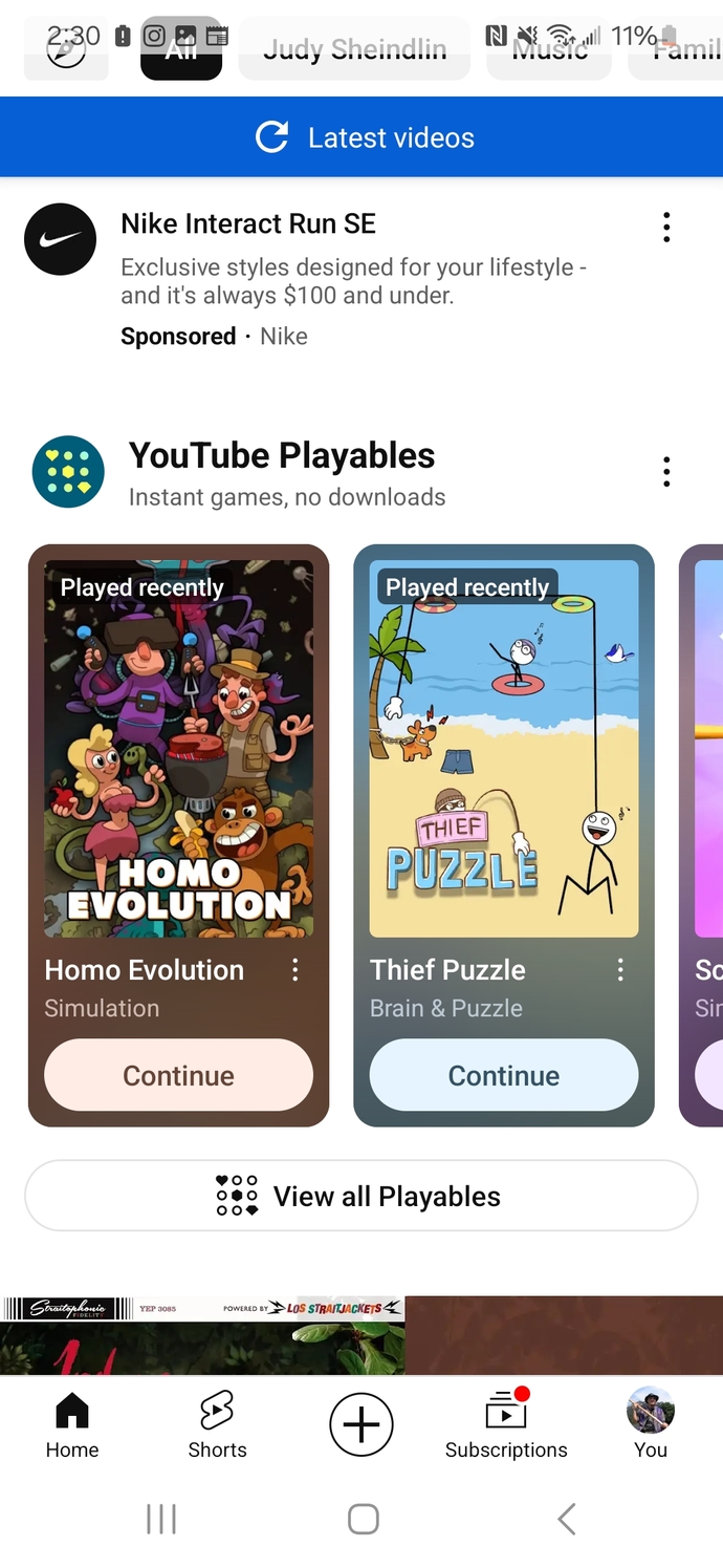 Did you guys know you can play games on YouTube now?