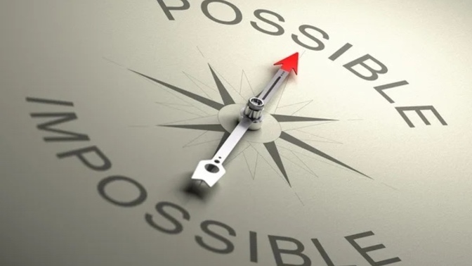 Do you think if anything is possible, it’s still possible for anything to be impossible?