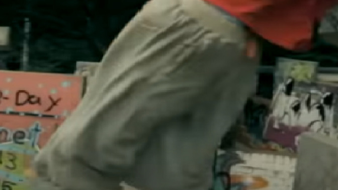 Would you be disgusted by those sweatpants?