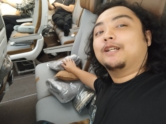 Have you tried having all three seats for you in the plane?