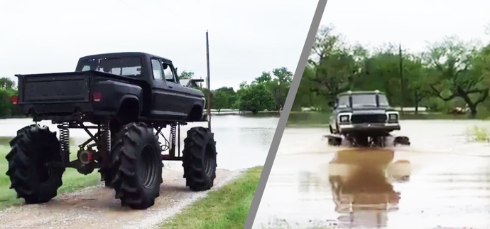 Trucks Are Getting Taller & So Are FLOOD WATERS.