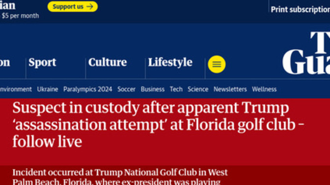 Assassination attempt 2.0. Is the deep state getting desperate?