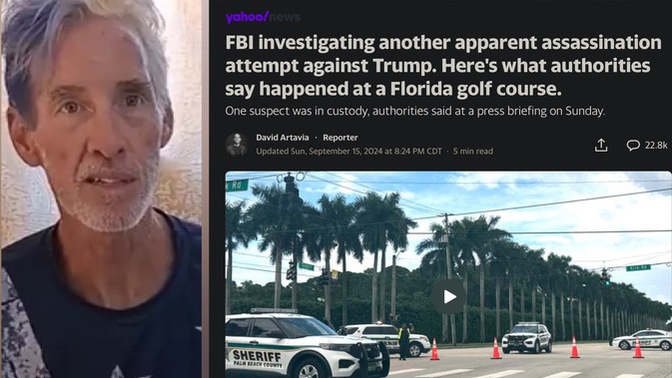 So…still no gun safety laws when former criminal tried assassinating Trump again with fully auto AK?