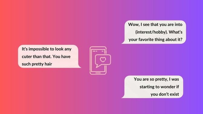 Do you appreciate and respond to first messages about your looks are dating apps?