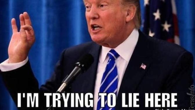 Donald Trump is a liar and you can’t trust whatever he says. Do you agree or disagree with this statement?