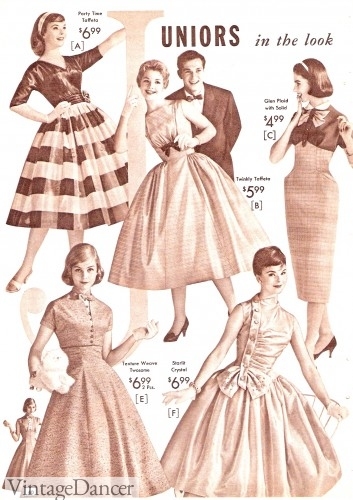 Who has better fashion: young women in the 1950s vs. young women in the 2020s?