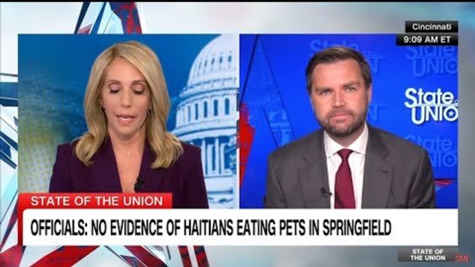 Vance admits to lying about dog eating; like (Mike Pence) is telling the truth, the highest form of treason in the MAGA world?