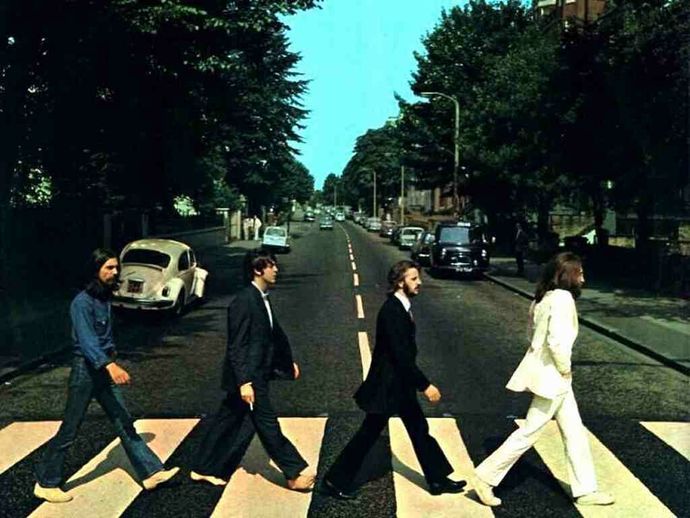 What famous pictures have been copied a lot in other art?