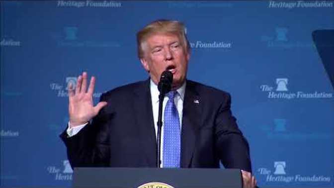 Does it bother you that Trump was caught lying about his association with Project 2025? That he supported the work of the Heritage Foundation?