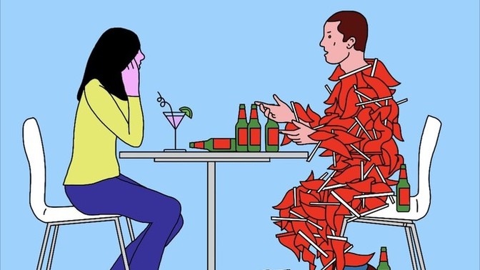 What is something on a first date that the other person said that was immediately a Red flag 🚩?