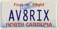 What is on your license plate?