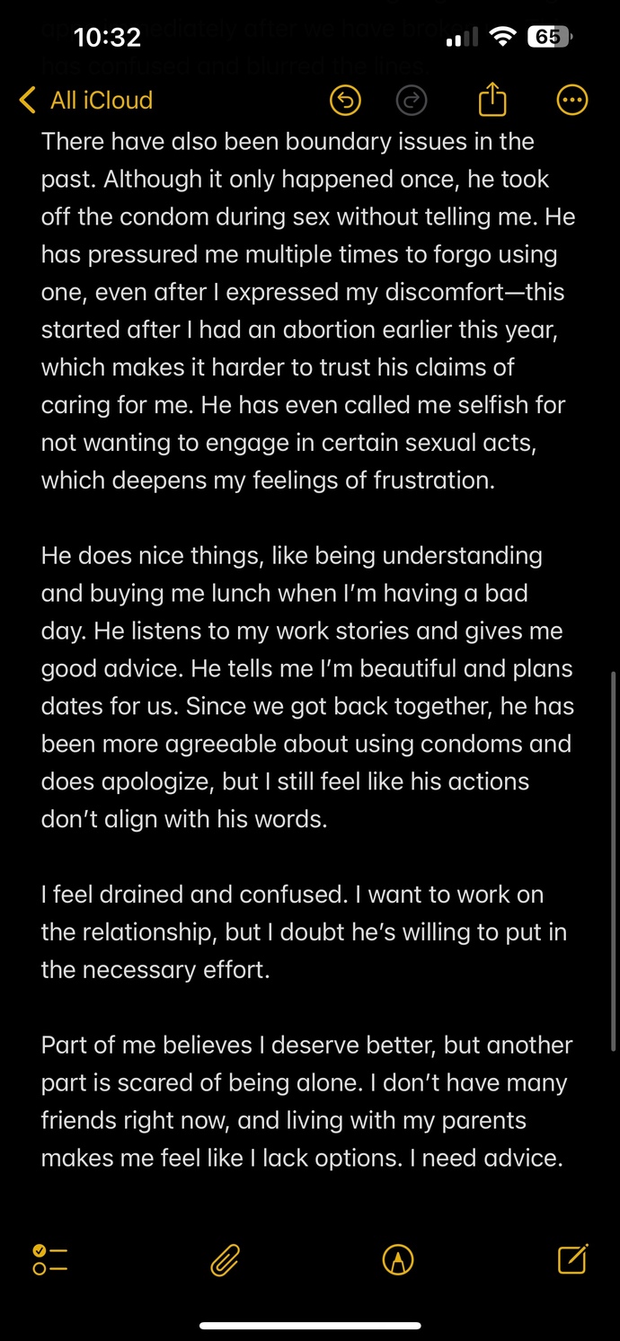Boyfriend keeps being shady. I don’t know what to do?