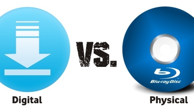 Are you mostly physical or digital when it comes to consuming entertainment?