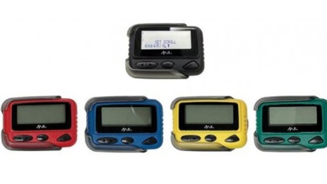 What colour pager would he like?