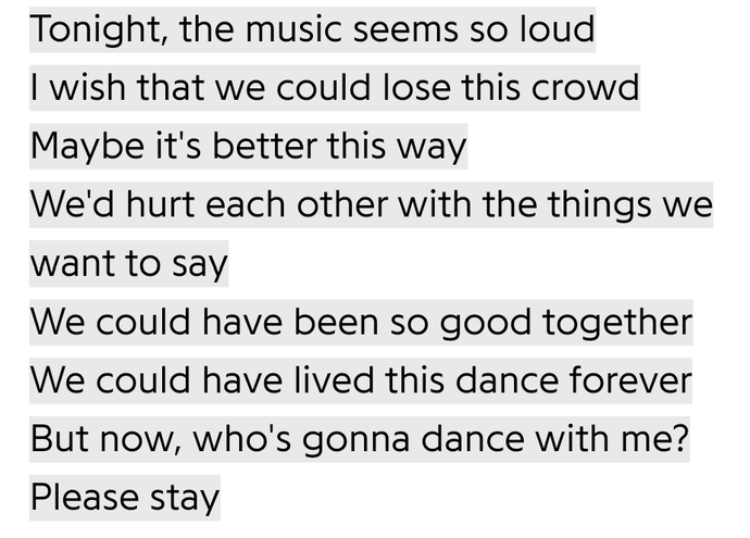 Which song bridge do you like the best?