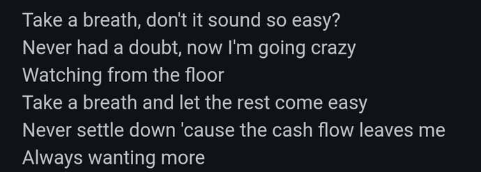 Which song bridge do you like the best?