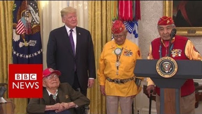 Would it help Trump (in the polls) to have a policy that would allow Native Americans to reclaim "full custody" of their "own country" again?