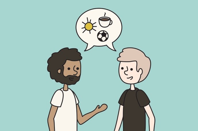 Why do you do small talk in the US?