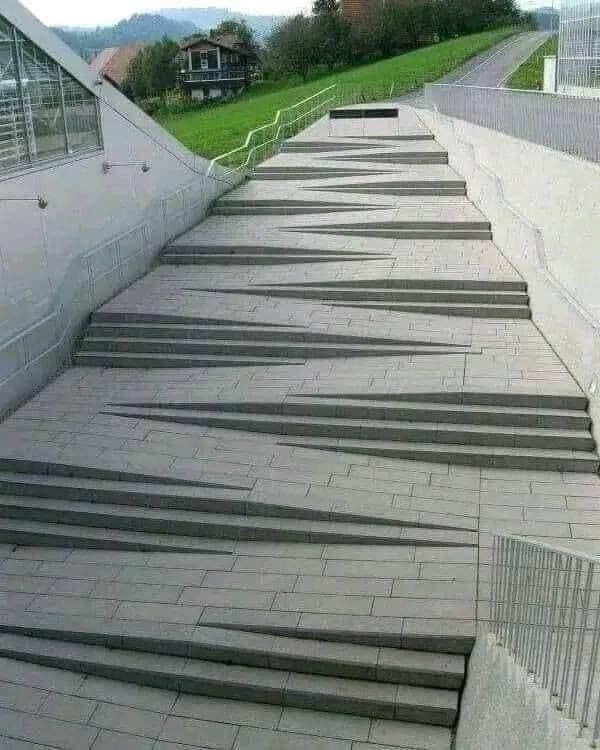 How would you walk up this?