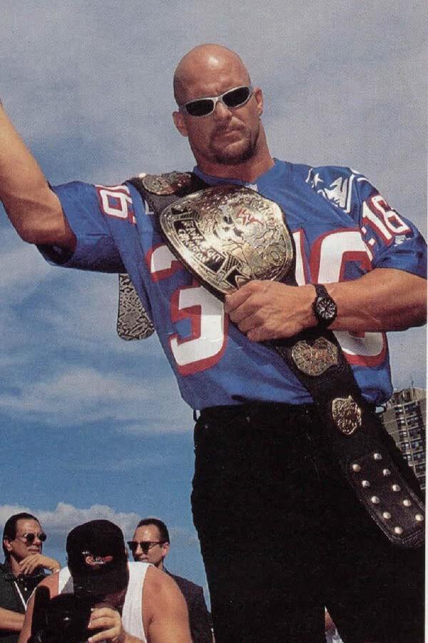 How over was Stone Cold Steve Austin as a pop culture icon in the late 90s?