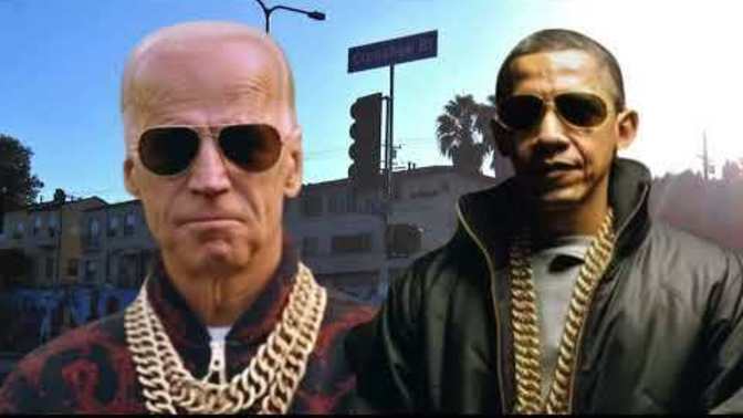 Does this A. I Obama rap go hard?
