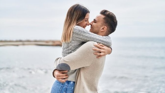 Is physical intimacy more important to the woman or the man in a relationship?