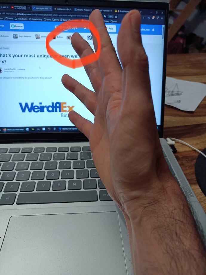 What's your most unique or even weirdest flex?